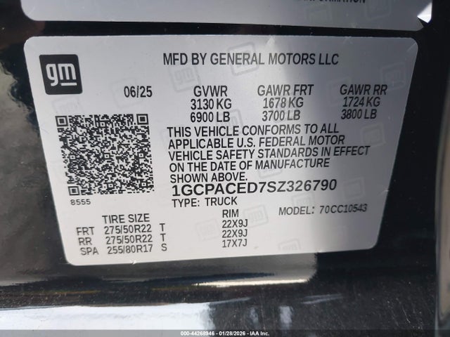 1GCPACED7SZ326790 Chevrolet Silverado 1500 2wd Short Bed Lt