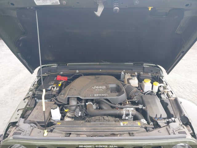 2023 Jeep Gladiator Overland 4x4 მანქანა იყიდება აუქციონზე, vin: 1C6JJTFM0PL519935, აუქციონის ნომერი: 44268971