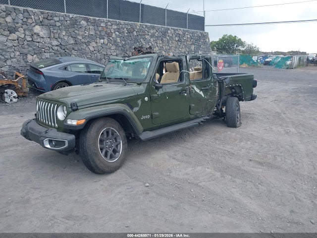 2023 Jeep Gladiator Overland 4x4 მანქანა იყიდება აუქციონზე, vin: 1C6JJTFM0PL519935, აუქციონის ნომერი: 44268971