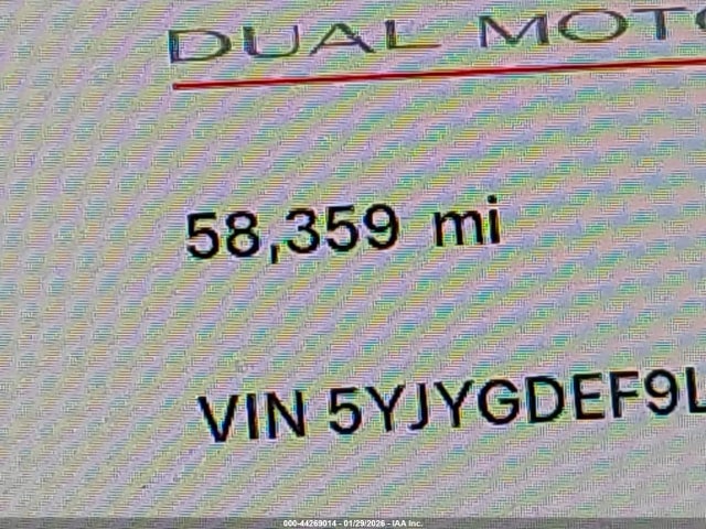 5YJYGDEF9LF053563 Tesla Model Y Long Range Dual Motor All-wheel Drive/performance Dual Motor All-wheel Drive