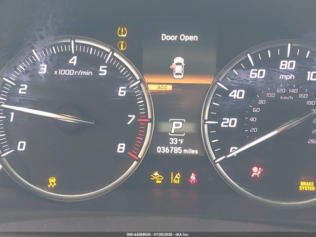 2018 Acura Tlx Tech Pkg მანქანა იყიდება აუქციონზე, vin: 19UUB1F58JA007795, აუქციონის ნომერი: 44269030