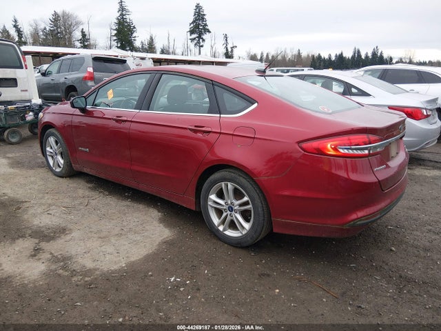 3FA6P0LUXJR205515 Ford Fusion Hybrid Se