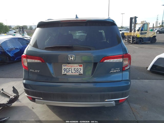 Honda Pilot Awd Elite 2022 5FNYF6H05NB033819 Image 16