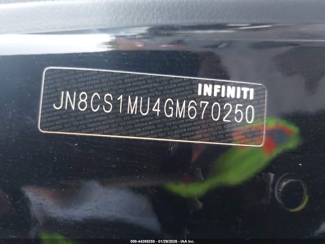 2016 INFINITI QX70 JN8CS1MU4GM670250 Photo 8