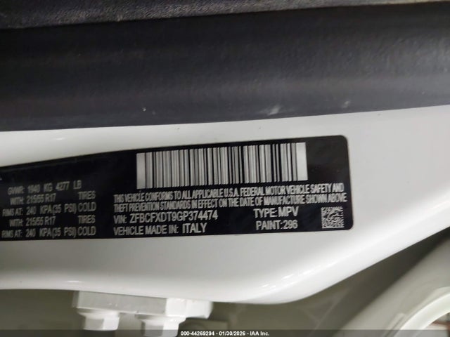 2016 FIAT 500X ZFBCFXDT9GP374474 Photo 8