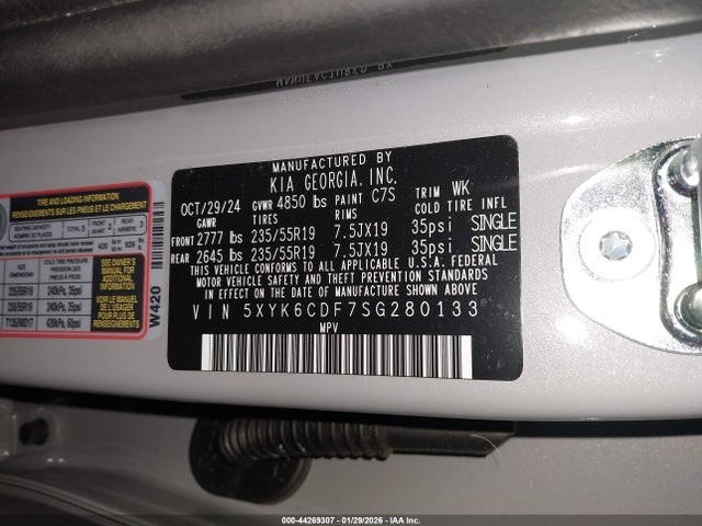 5XYK6CDF7SG280133 KIA Sportage X-line