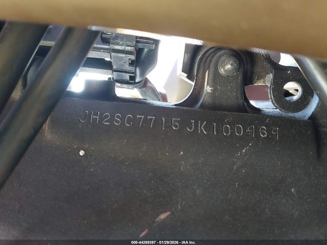JH2SC7715JK100969 Honda CBR1000 RR