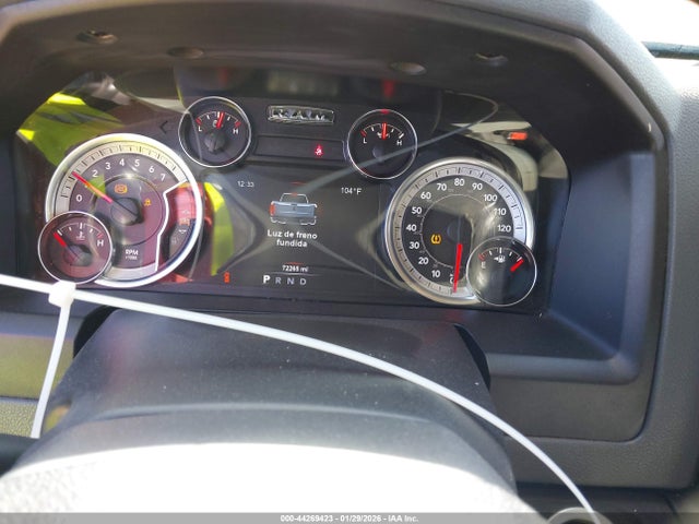 2019 Ram 1500 Classic Big Horn  4x2 6'4 Box მანქანა იყიდება აუქციონზე, vin: 1C6RR6GT0KS504708, აუქციონის ნომერი: 44269423