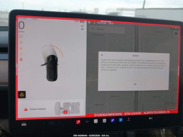 2021 TESLA MODEL 3 5YJ3E1EA7MF870910 Photo 6