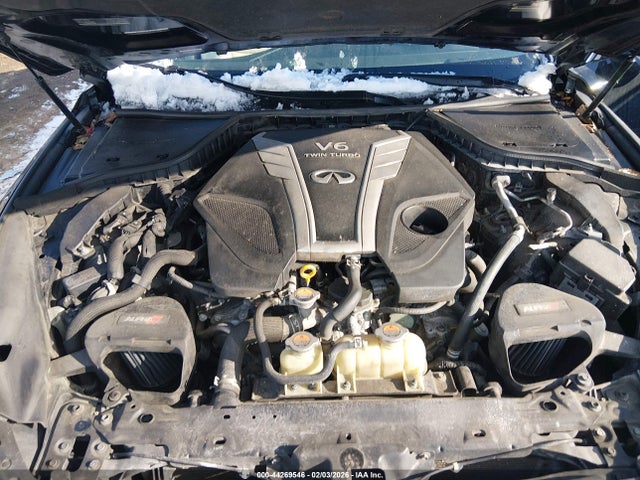 44269546 :رقم المزاد ، JN1EV7AR0JM611043 vin ، 2018 Infiniti Q50 3.0t Sport مزاد بيع