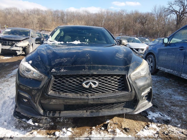 44269546 :رقم المزاد ، JN1EV7AR0JM611043 vin ، 2018 Infiniti Q50 3.0t Sport مزاد بيع