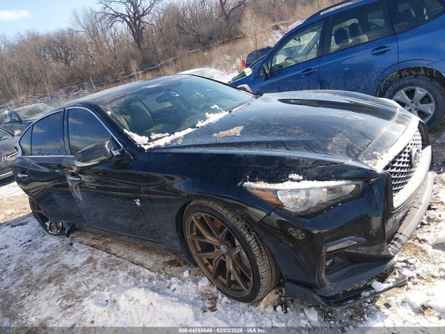 44269546 :رقم المزاد ، JN1EV7AR0JM611043 vin ، 2018 Infiniti Q50 3.0t Sport مزاد بيع