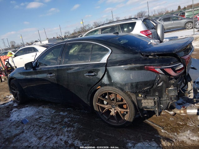 44269546 :رقم المزاد ، JN1EV7AR0JM611043 vin ، 2018 Infiniti Q50 3.0t Sport مزاد بيع