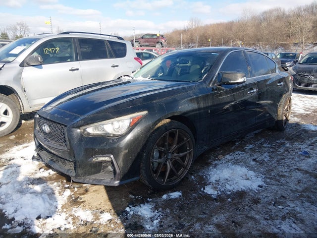 44269546 :رقم المزاد ، JN1EV7AR0JM611043 vin ، 2018 Infiniti Q50 3.0t Sport مزاد بيع
