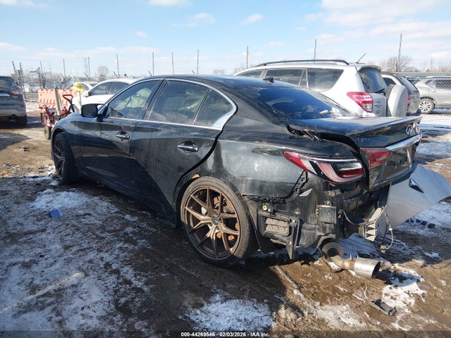 44269546 :رقم المزاد ، JN1EV7AR0JM611043 vin ، 2018 Infiniti Q50 3.0t Sport مزاد بيع
