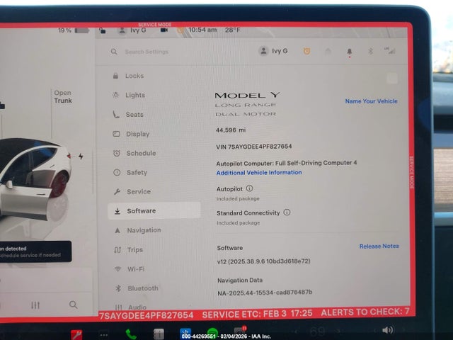 2023 TESLA MODEL Y 7SAYGDEE4PF827654 Photo 6