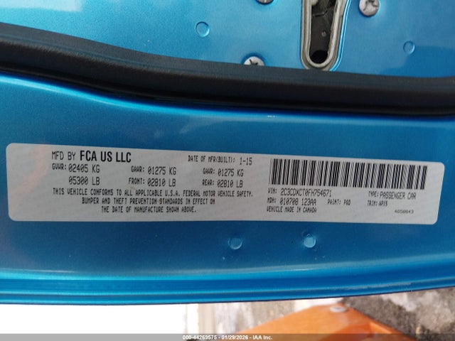 2015 DODGE CHARGER 2C3CDXCT0FH754671 Photo 8