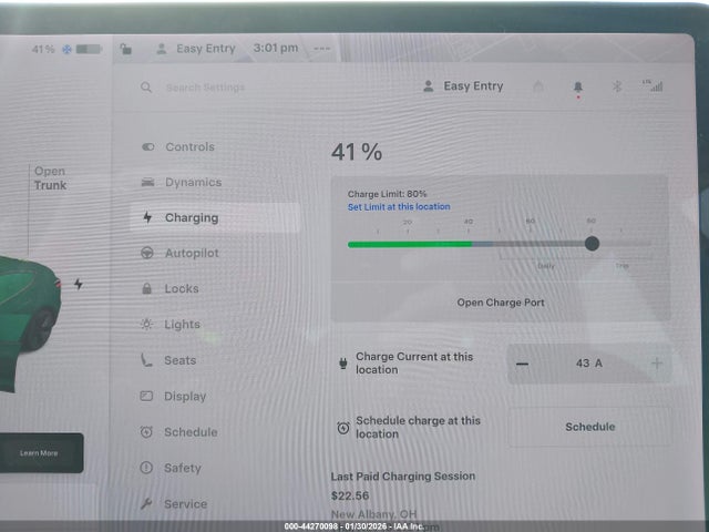 Aukcja sprzedaży 2019 Tesla Model 3 Long Range/performance, vin: 5YJ3E1EB2KF493425, numer aukcji: 44270098