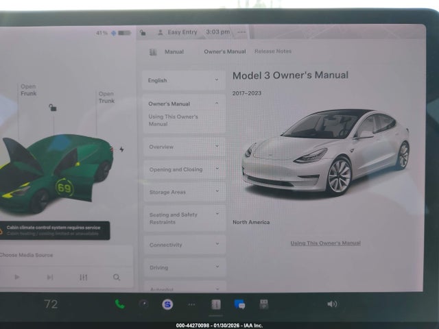 Aukcja sprzedaży 2019 Tesla Model 3 Long Range/performance, vin: 5YJ3E1EB2KF493425, numer aukcji: 44270098