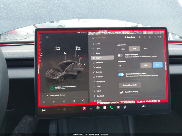 Aukcja sprzedaży 2025 Tesla Model 3 Long Range All-wheel Drive, vin: 5YJ3E1EB3SF009178, numer aukcji: 44270125