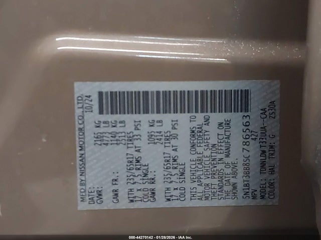 2025 NISSAN ROGUE 5N1BT3BB8SC786563 Photo 8