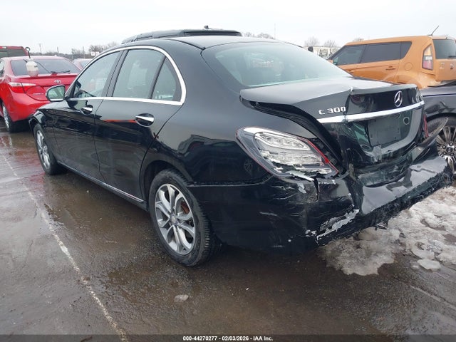 Aukcja sprzedaży 2017 Mercedes-benz C 300 4matic, vin: WDDWF4KB8HR237427, numer aukcji: 44270277