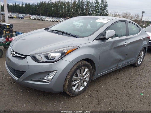 KMHDH4AE6FU354100 Hyundai ELANTRA SE