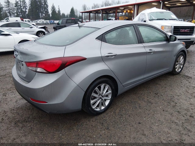 KMHDH4AE6FU354100 Hyundai ELANTRA SE