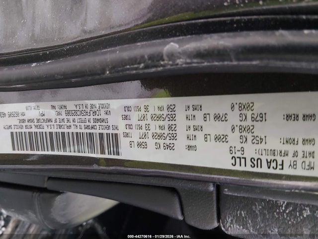 1C4RJFAG5KC829389 Jeep Grand Cherokee Altitude 4x4