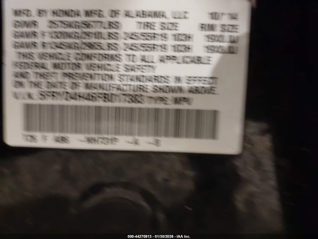 2015 ACURA MDX 5FRYD4H46FB017383 Photo 8