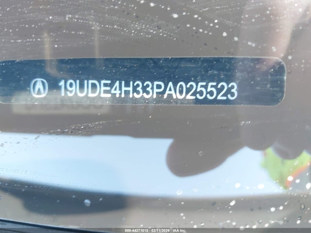 44271018 :رقم المزاد ، 19UDE4H33PA025523 vin ، 2023 Acura Integra A-spec مزاد بيع