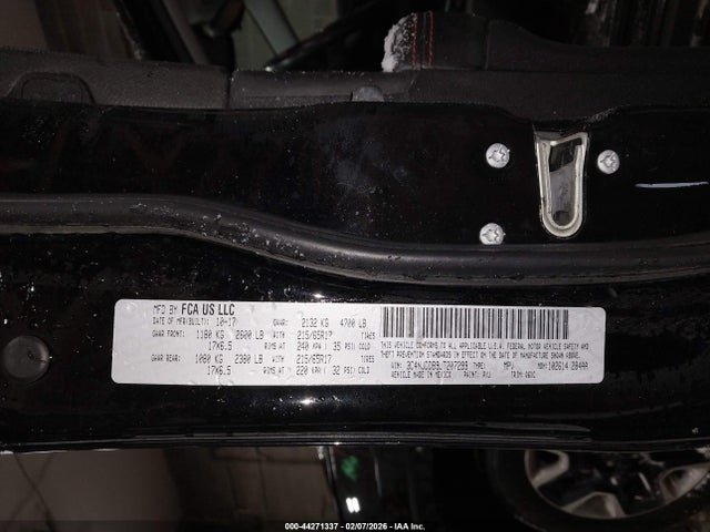 Продажа на аукционе авто 2018 Jeep Compass Trailhawk 4x4, vin: 3C4NJDDB9JT207299, номер лота: 44271337
