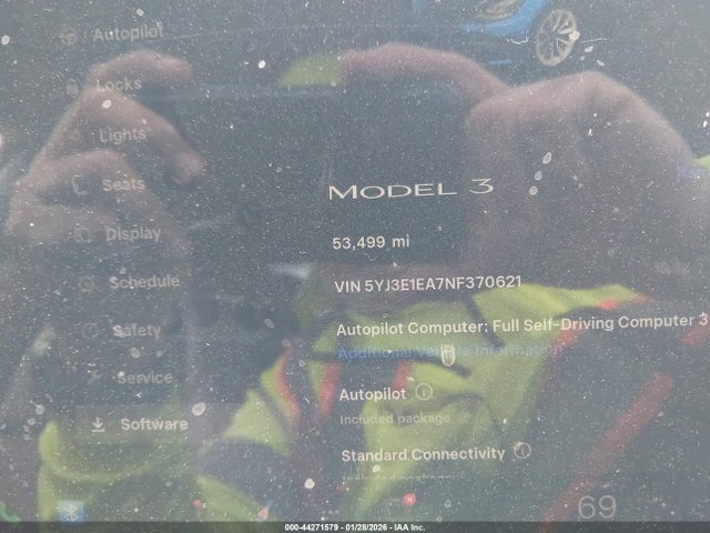2022 TESLA MODEL 3 5YJ3E1EA7NF370621 Photo 6