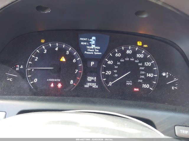 44271968 :رقم المزاد ، JTHGL46F175018799 vin ، 2007 Lexus Ls 460 L مزاد بيع