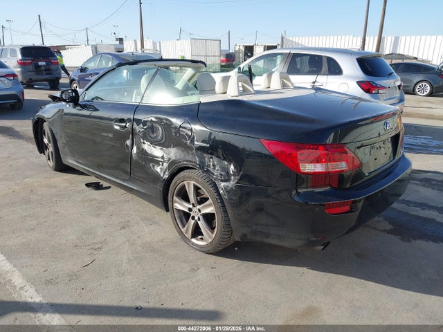 Aukcja sprzedaży 2012 Lexus Is 250c, vin: JTHFF2C22C2525988, numer aukcji: 44272006
