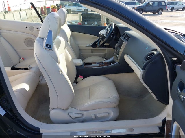 Aukcja sprzedaży 2012 Lexus Is 250c, vin: JTHFF2C22C2525988, numer aukcji: 44272006