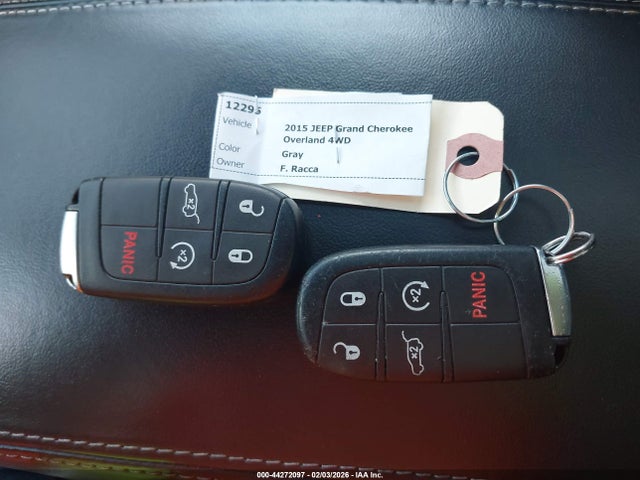 Jeep Grand Cherokee Overland 2015 1C4RJFCG7FC847377 Image 11