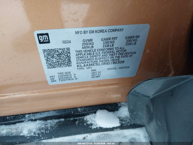 2024 BUICK ENCORE GX KL4AMESL0RB190309 Photo 8