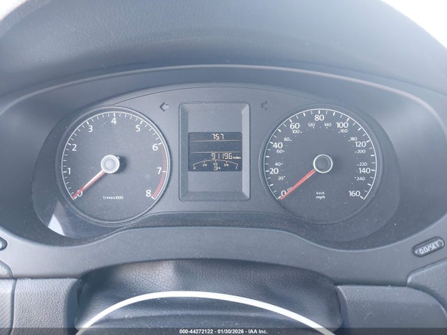2013 Volkswagen Jetta 2.0l S მანქანა იყიდება აუქციონზე, vin: 3VW1K7AJXDM285269, აუქციონის ნომერი: 44272122