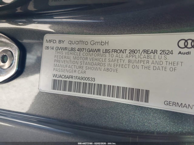 2015 AUDI RS 5 WUAC6AFR1FA900533 Photo 8