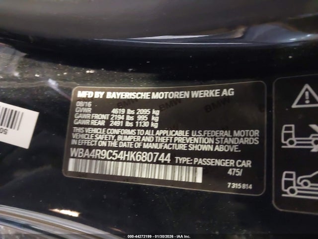 2017 BMW 430I WBA4R9C54HK680744 Photo 8