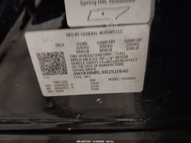 4W5KHNRLXRZ510640 Acura Zdx A-spec