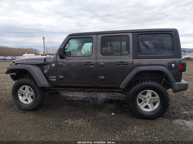 1C4HJXDG3KW646360 Jeep Wrangler Unlimited Sport S 4x4