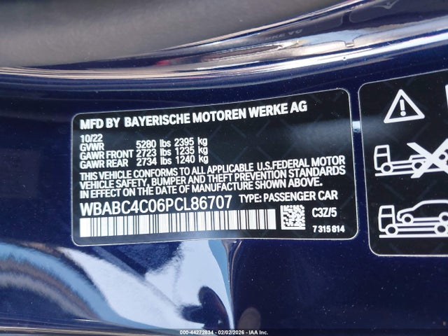 2023 BMW M850I WBABC4C06PCL86707 Photo 8