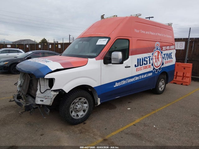 44272880 :رقم المزاد ، 1N6AF0LY9DN108059 vin ، 2013 Nissan Nv Cargo Nv2500 Hd S V8 مزاد بيع