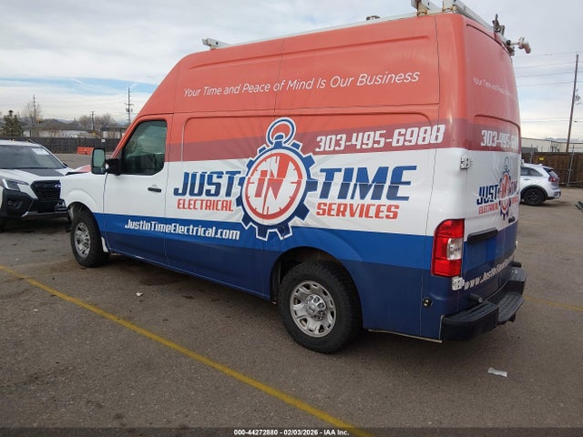 44272880 :رقم المزاد ، 1N6AF0LY9DN108059 vin ، 2013 Nissan Nv Cargo Nv2500 Hd S V8 مزاد بيع