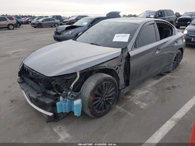 44272897 :رقم المزاد ، JN1EV7AP3JM353874 vin ، 2018 Infiniti Q50 3.0t Luxe مزاد بيع
