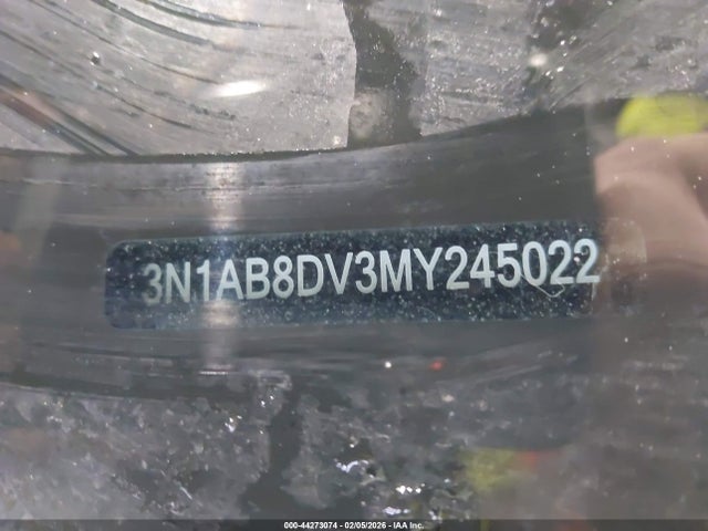 3N1AB8DV3MY245022 Nissan Sentra Sr Xtronic Cvt