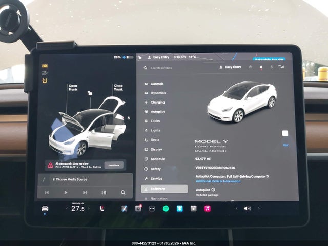 2021 TESLA MODEL Y 5YJYGDEE9MF067875 Photo 6