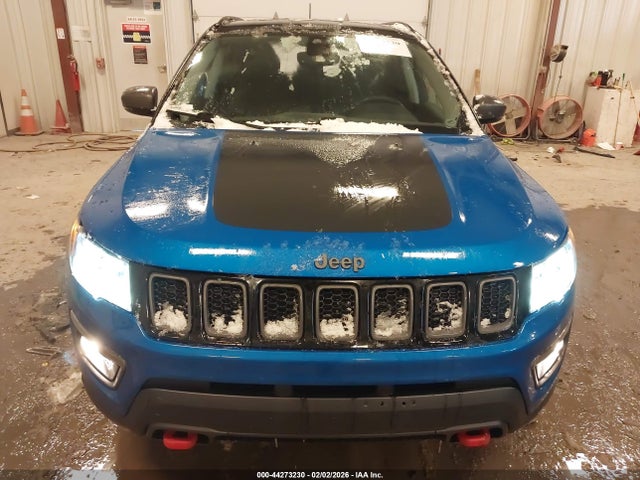 44273230 :رقم المزاد ، 3C4NJDDB3KT763190 vin ، 2019 Jeep Compass Trailhawk 4x4 مزاد بيع